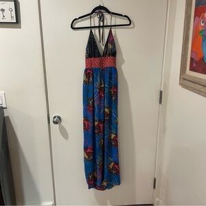 Tricia Fix Long China green tea dress new with tags